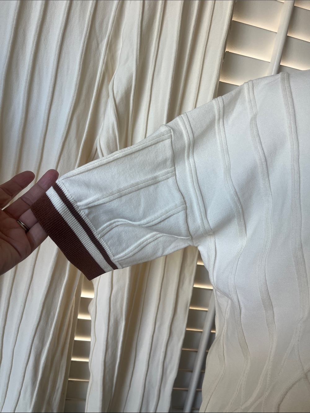 COMMENSE  2-Piece Set | Sweater Top & Wide-Leg Pants | Size M | BNWT - Picture 8 of 9
